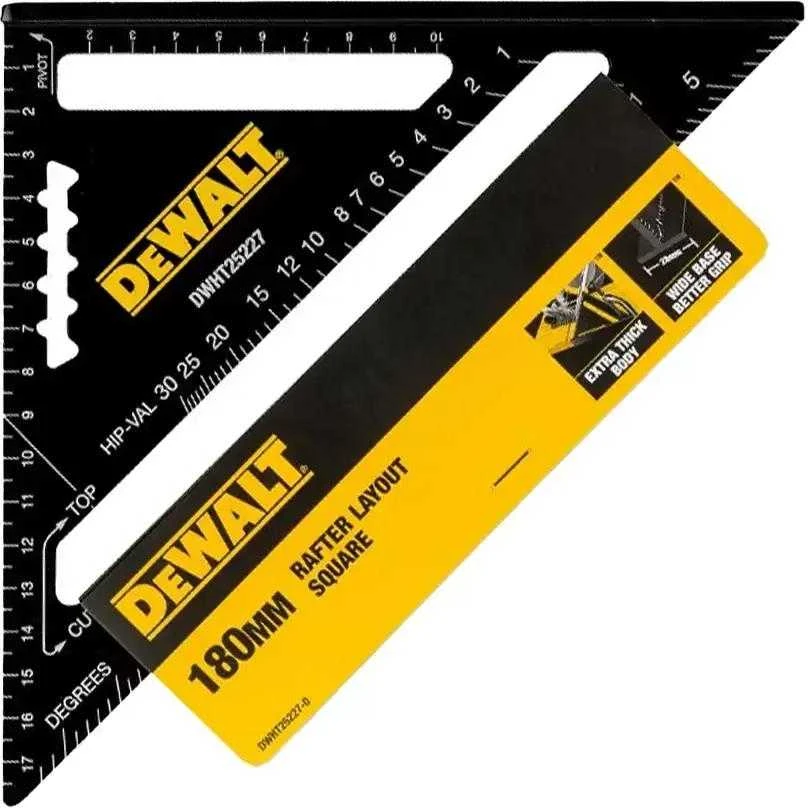Przymiar Kampamatis DeWalt DWHT25227-0; 180 mm