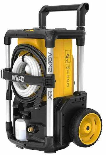 Dewalt aukšto slėgio plovykla DCMPW1600N 2x18V, max 110bar, be akumuliatoriaus ir kroviklio