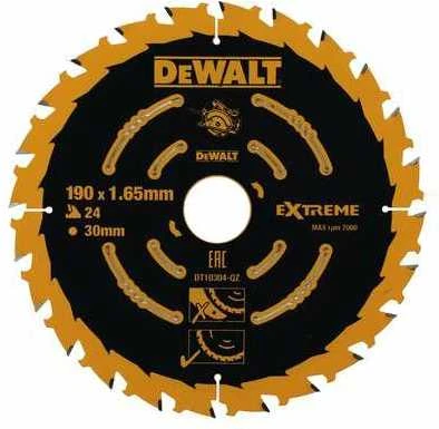 Pjovimo diskas medienai DeWalt; 165x1,65x20,0 mm; Z40; 18°