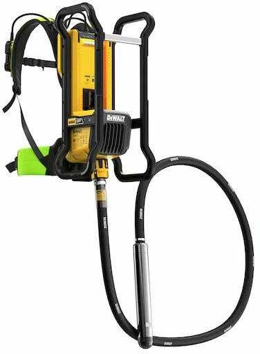 Belaidis kuprinės betoninis vibratorius, POWERSHIFT 554 Wh, 54V, DeWalt [DCPS310N-XJ]