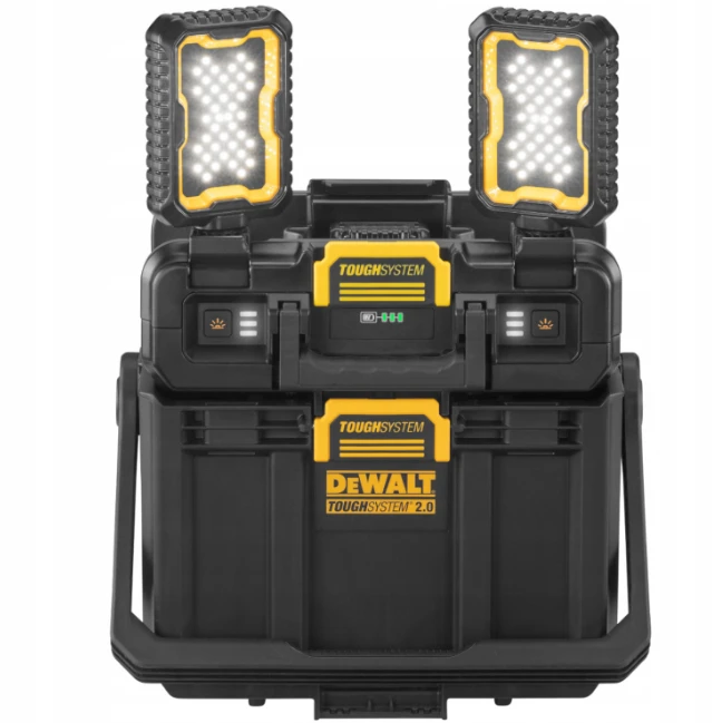 Įrankių dėžė DeWalt DWST08061-1 + prožektorius