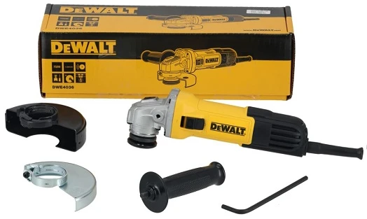Kampinis šlifuoklis DeWalt DWE4036-QS; 750 W