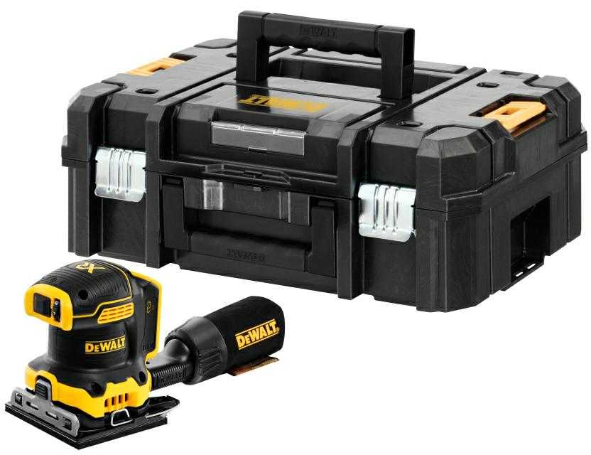 DEWALT šlifuoklis vibracinis 18V DCW200P2 2x5Ah