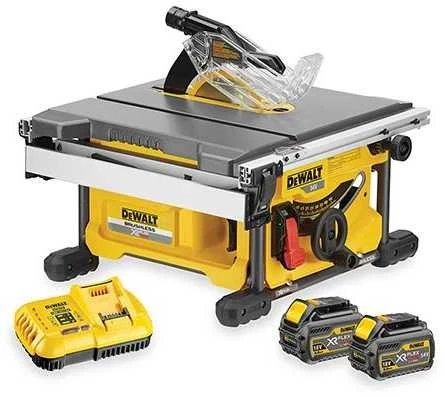 Išilginio pjovimo staklės DeWalt FlexVolt DCS7485T2; 54 V; 2x6,0 Ah akum.
