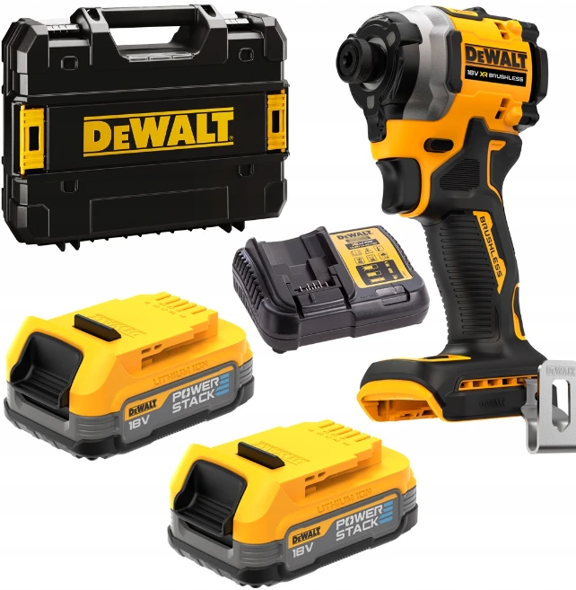 Smūginis suktuvas DeWalt DCF860E2T-QW; 18 V; 2x1,7 Ah akum.