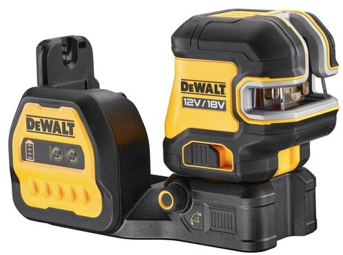 DEWALT.LASER LINIOWY 12/18V DCE825NG18 Žalias + 5-PUNKTOWY