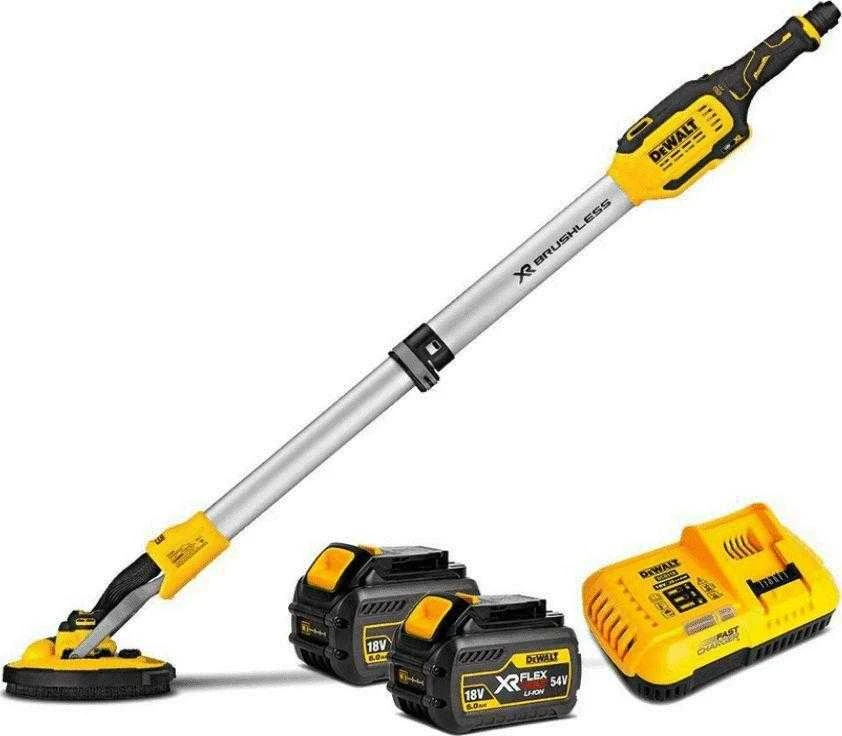 Šlifuoklis sienoms DeWalt DCE800T2-QW; 18 V; 2x6,0 Ah akum.