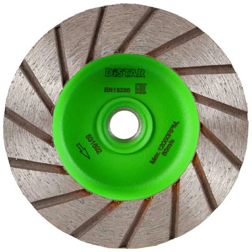 Deimantinis šlifavimo diskas DISTAR 17417112005; M14; 100 mm