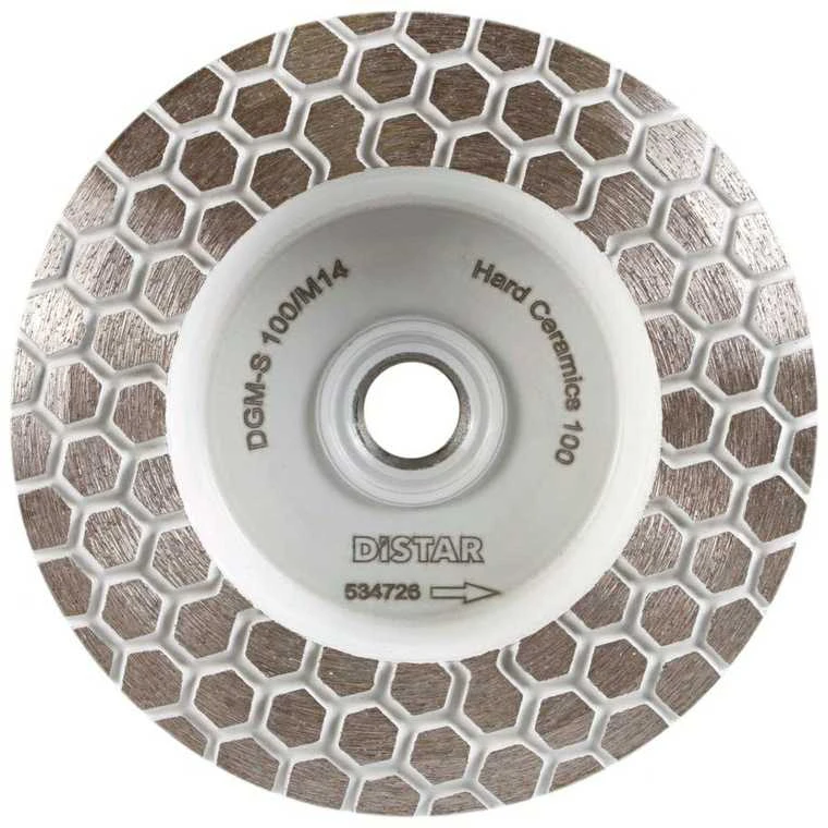 DISTAR 60 HARD CERAMICS Deimantinis plytelių šlifavimo diskas