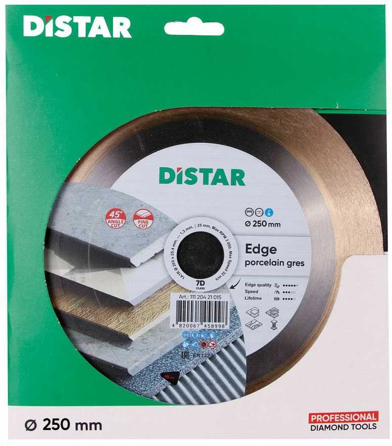 Deimantinis pjovimo diskas DISTAR 11120421019; 250x25,4x1,4 mm