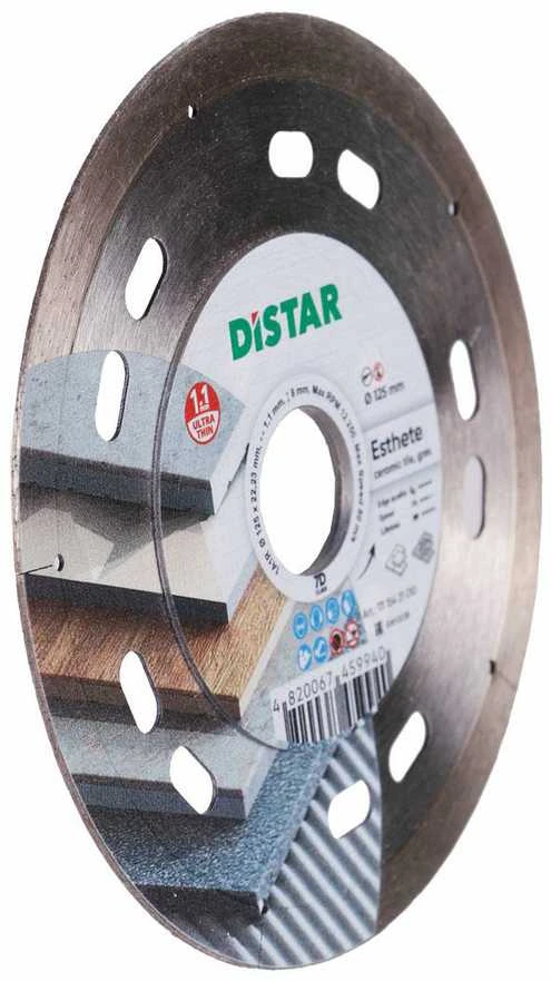 125MM DISTAR ESTHETE Deimantinis diskas porcelianui, akmens masei, keramikai