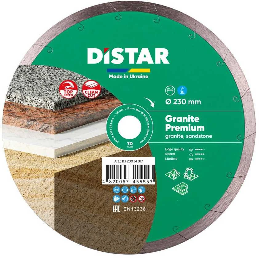230MM DISTAR GRANITE PREMIUM 7D Deimantinis pjovimo diskas granitui