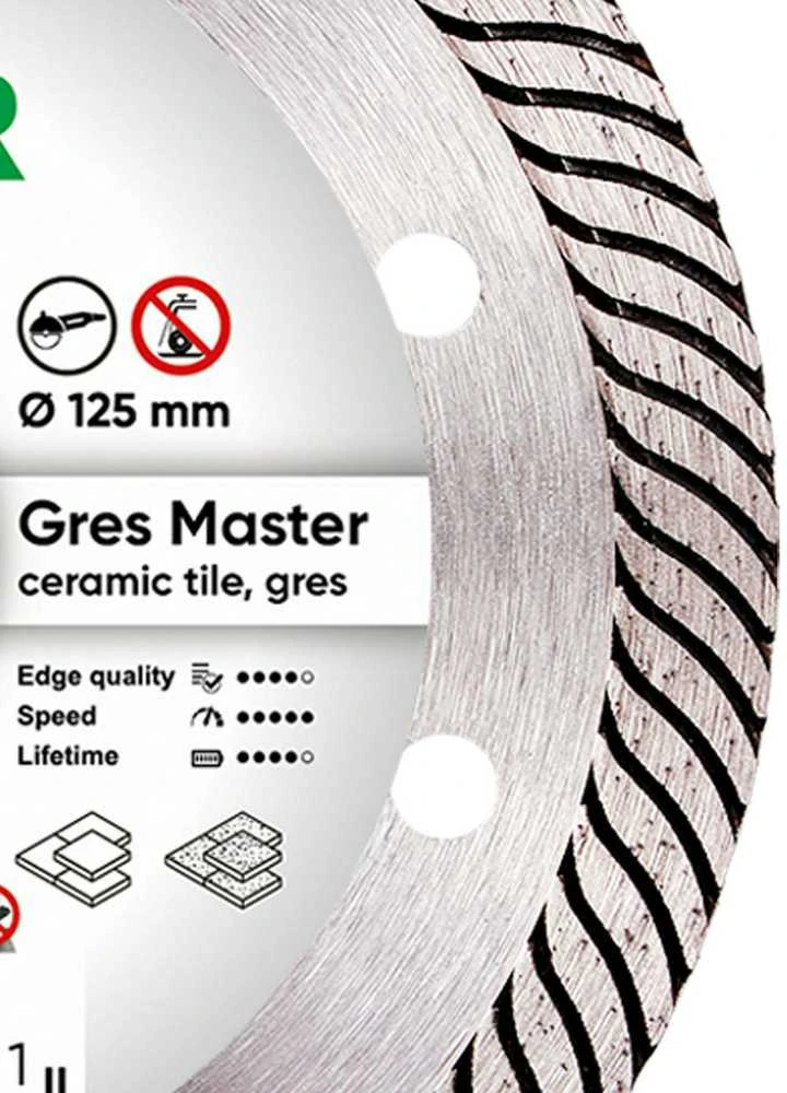 125MM DISTAR GRES MASTER Deimantinis diskas akmens masei
