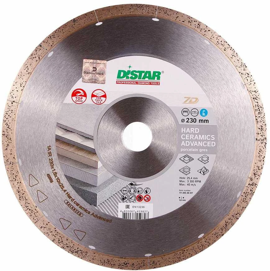230MM DISTAR HARD CERAMICS ADVANCED Deimantinis diskas plytelėms