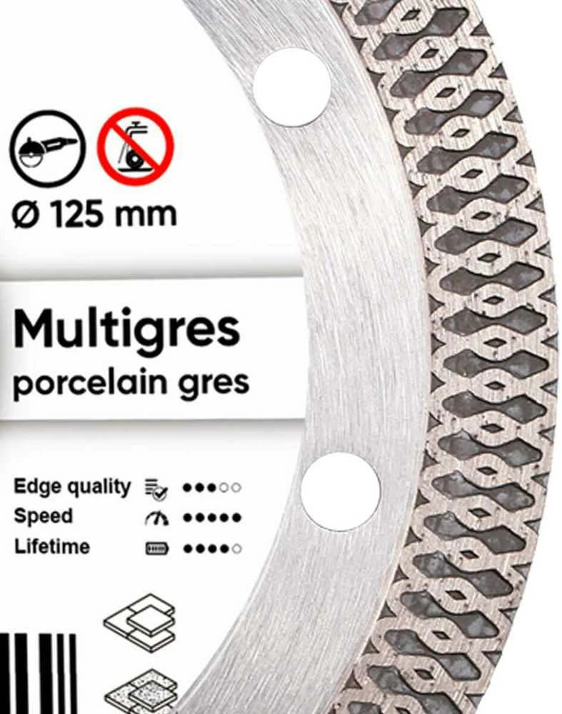 125MM DISTAR MULTIGRES Deimantinis diskas plytelėms
