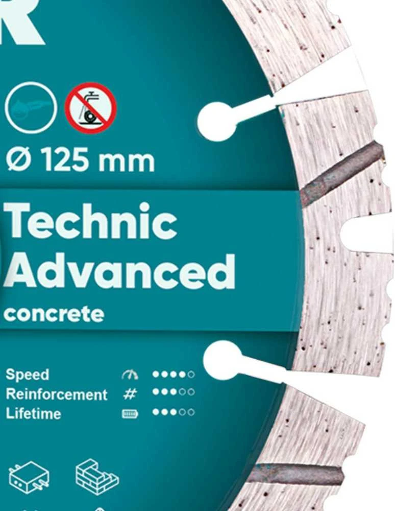125MM DISTAR TECHNIK ADVANCED Deimantinis diskas betonui