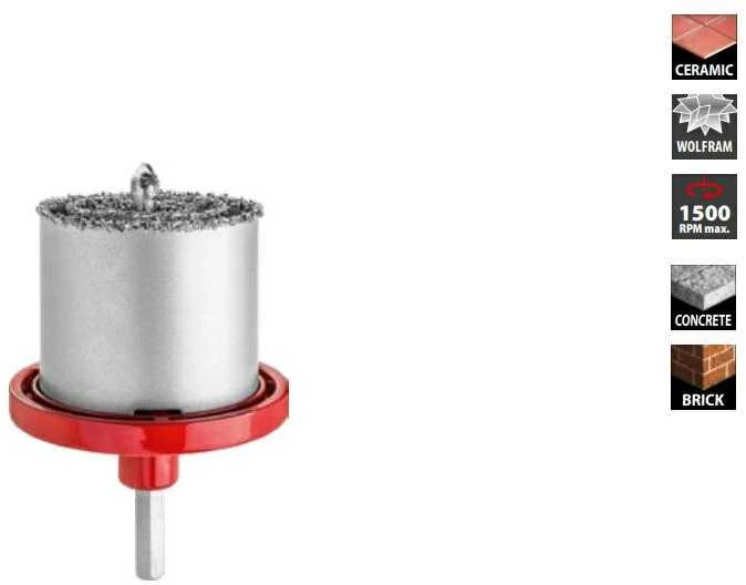 Dremel Gręžimo karūnų komplektas Condor CON-HSW-3006; 33-73 mm; 6 vnt.