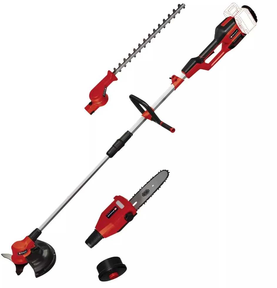 Gyvatvorių žirklės Einhell GE-LM 36/4in1 Li-Solo; 2x18V (be akumuliatoriaus ir pakrovėjo)