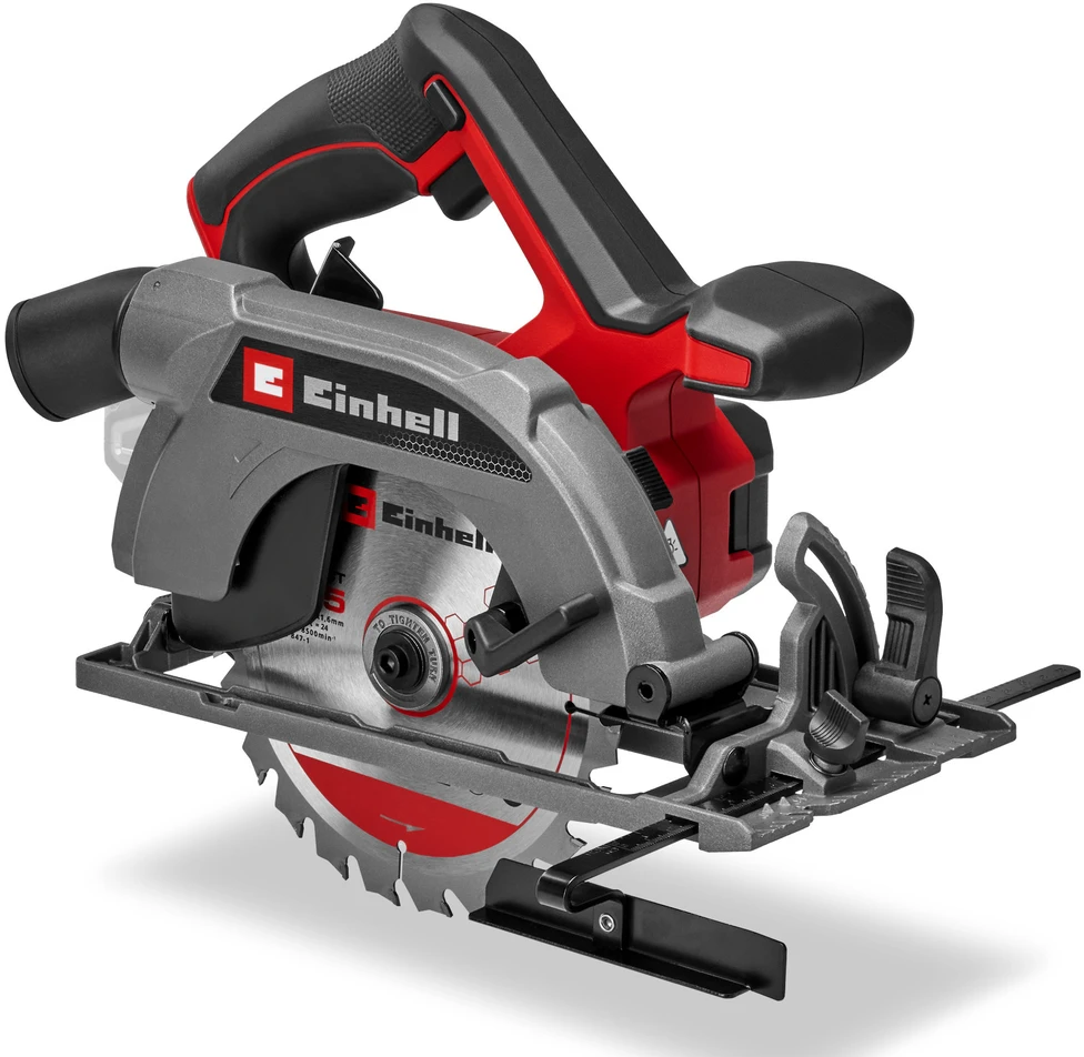 Grąžtas EINHELL diskinis pjūklas TE-CS 18/165-2 Li be akumuliatoriaus ir kroviklio