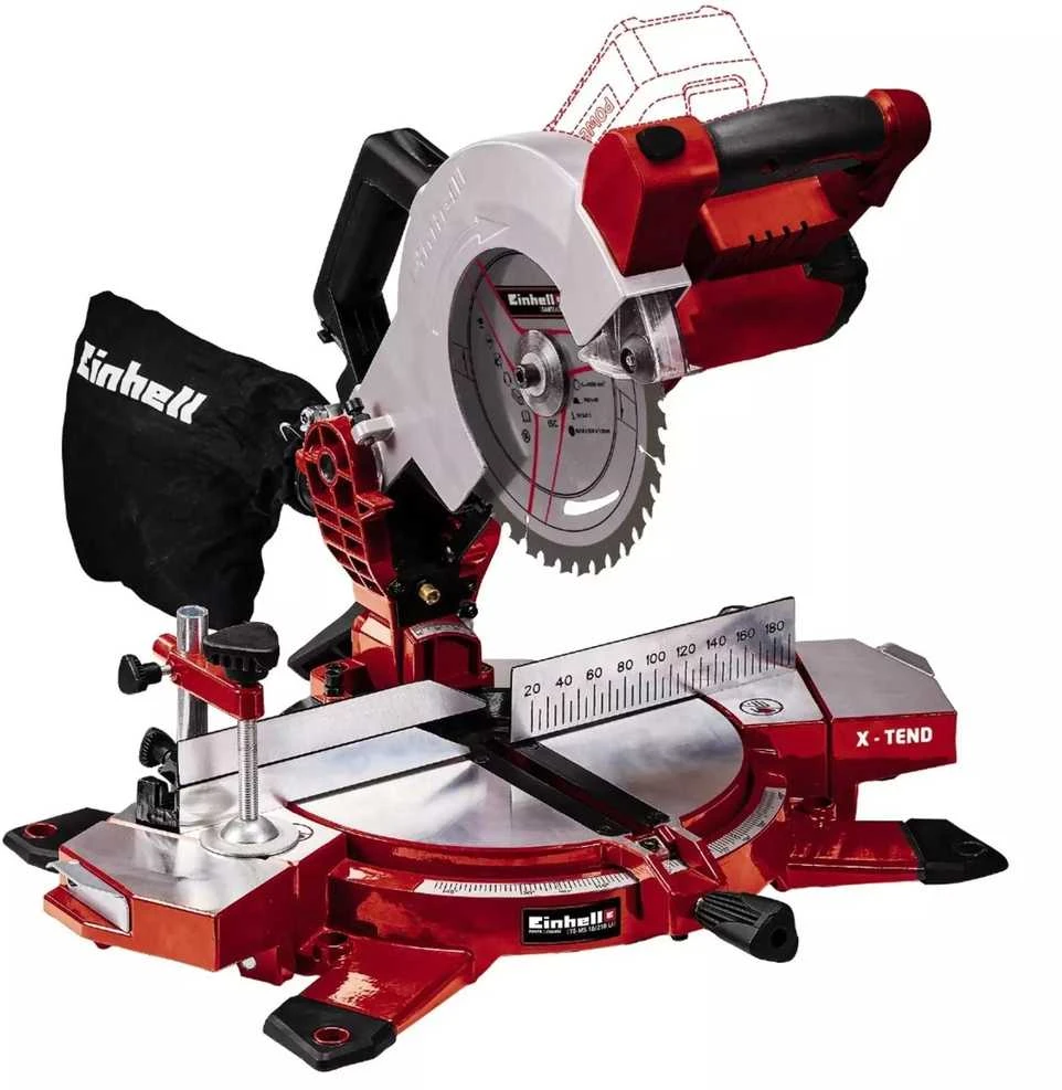 Pjūklas apskritas EINHELL TE-MS 18/210 Li Solo 4300890 (2100 W, 210 mm)