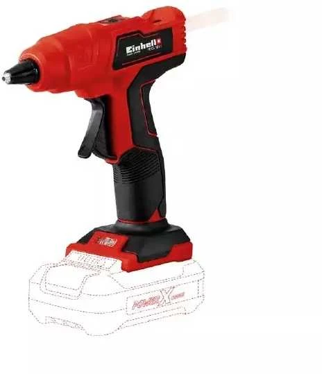 Karštų Klijų Pistoletas - Einhell TE-CG 18 Li-Solo 18V Akumuliatorinis Juodas, Raudonas