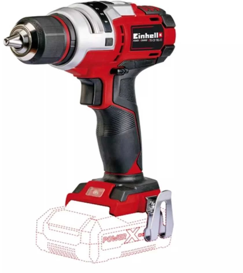 EINHELL suktuvas- gręžtuvas TE-CD 18 Li E-be akumuliatoriaus ir kroviklio