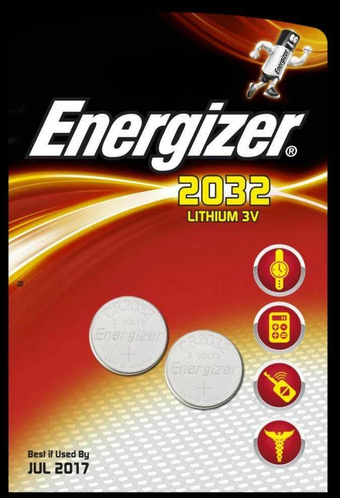 Energizer CR2032 ličio tablečių pakuotė