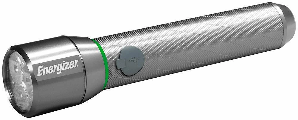 Energizer akumuliatorinis prožektorius Metal Vision HD LED 1000 LM su Powerbank funkcija, USB krovimas
