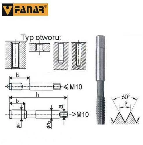 Fanar Rankinis čiaupas M3 2 vnt. (A1-120001-0030)