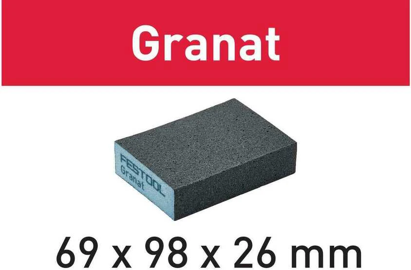 Festool Šlifavimo blokelis Granat 69x98x26 36 GR/6