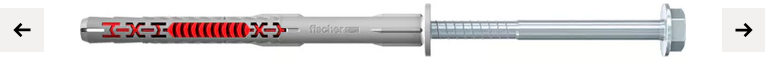 FISCHER PIN DUOXPAND 8x100 FUS / 50vnt