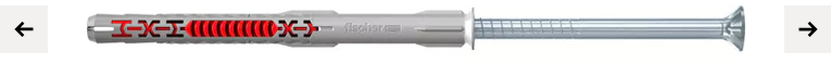 FISCHER Kaištis DUOXPAND 8×100 T/50vnt