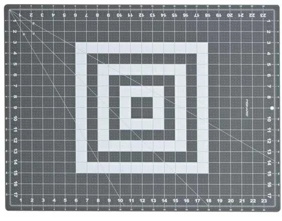 Fiskars Pjaustymo kilimėlis 60 cm x 91 cm 24 x 36 - A1 (dviejų skirtingų spalvų)