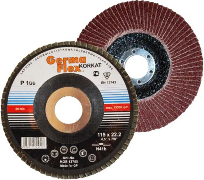 Germaflex Saitron Atlenkiamas ratas 125 mm P100