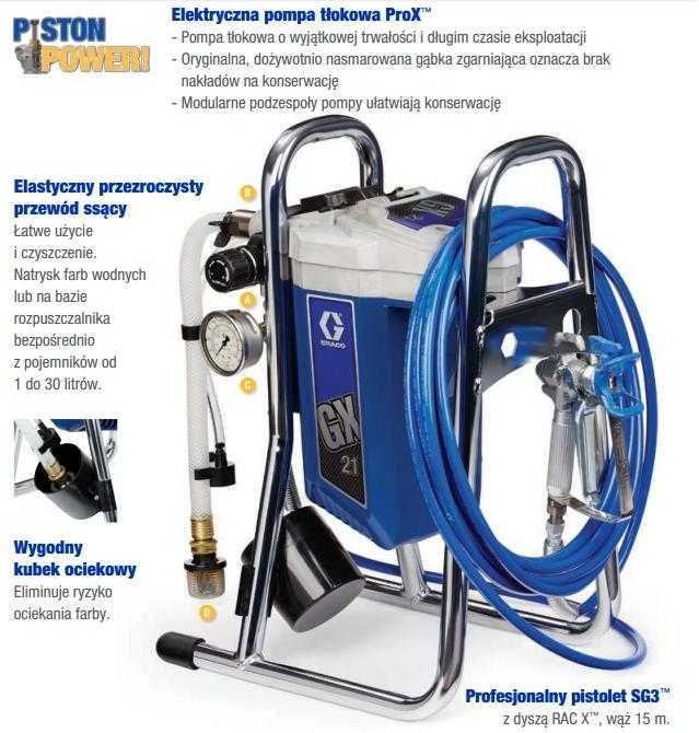GRACO DAŽYMO ĮRENGIMAS GX 21