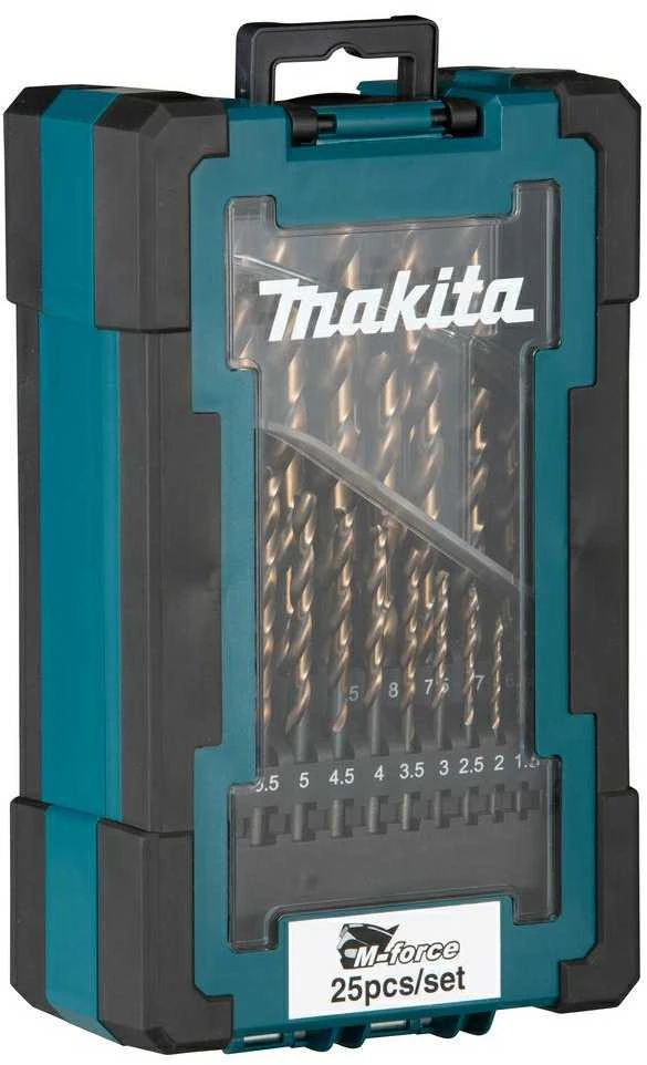 Grąžtas Makita Grąžtų komplektas M-Force 25 vnt. (1-13mm) D-67599