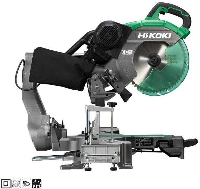 Skersinio pjovimo staklės Hikoki C12RSH3WAZ; 1520 W; 305 mm