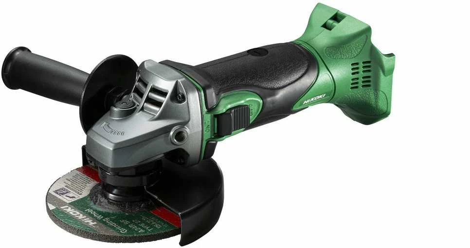 HIKOKI kampinis šlifuoklis G18DSL2 18V 125mm be akumuliatoriaus ir kroviklio