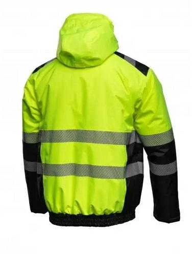 MILA izoliuota įspėjamoji striukė geltona L (52)