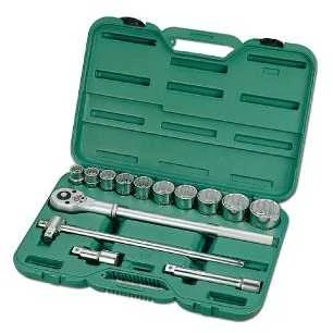 HONITON Rinkinys KLUCZY 14 ELEMENTÓW 3/4" NASADKI 12-KĄTNE 6214