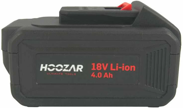 HOOZAR 18V 4.0Ah akumuliatorius iš šono