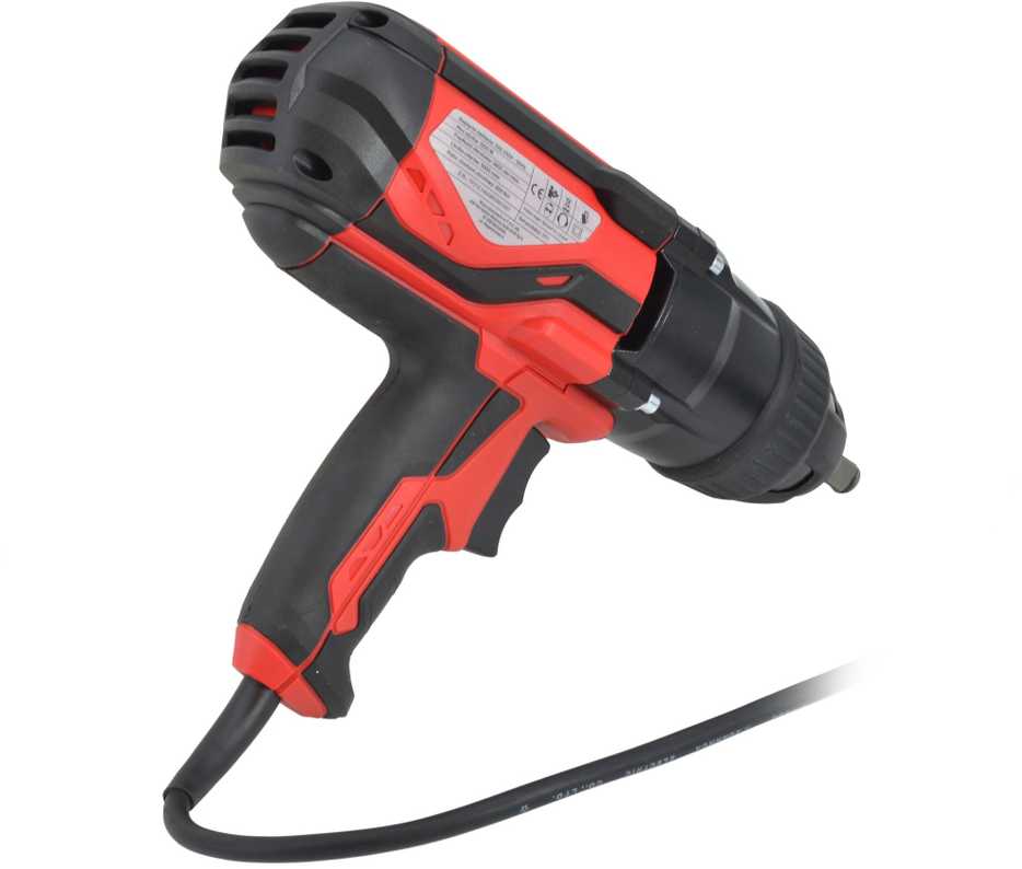 HOOZAR elektrinis smūginis veržliaraktis 1020W 1/2" 600 Nm