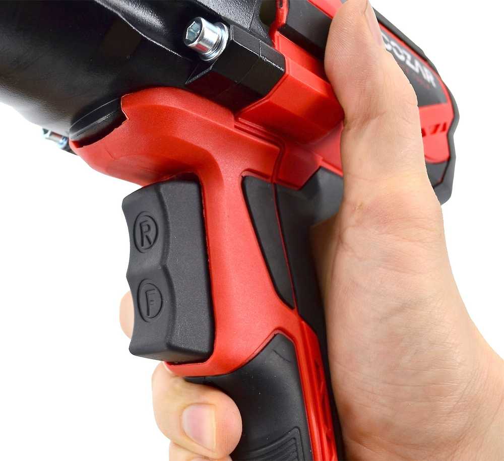 HOOZAR elektrinis smūginis veržliaraktis 1020W 1/2" 600 Nm