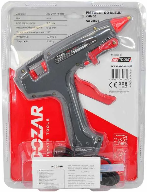 HOOZAR KLIJŲ PISTOLETAS 11mm 60W
