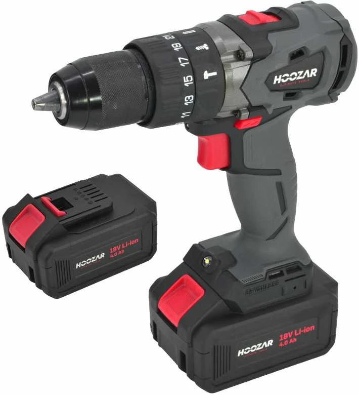 HOOZAR suktuvas UDAROWA BEZSZCZOTKOWA 18V 2x4.0Ah 55 N.m. CD10BL