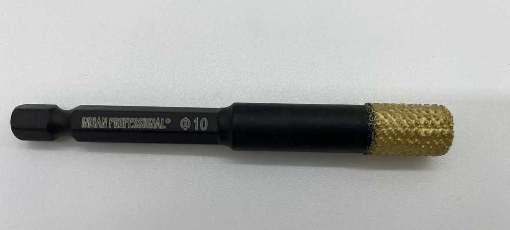 DEIMANTINĖ KARŪNA HEX 10mm SAUSAM GRĘŽIMUI /INDIAN PROFESSIONAL