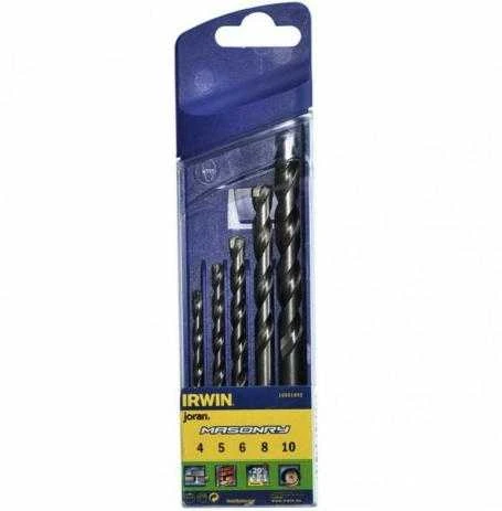 Grąžtas Stanley Irwin Grąžtų rinkinys MŪRAS 4,5,6,8,10 mm