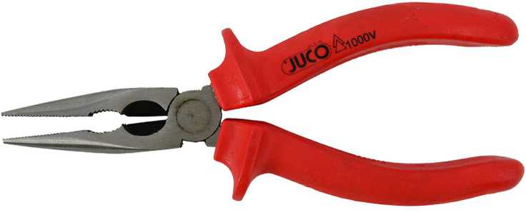 Juco Szczypce Pusapvalės elektrinės replės 160 mm 1000 V [s3033]