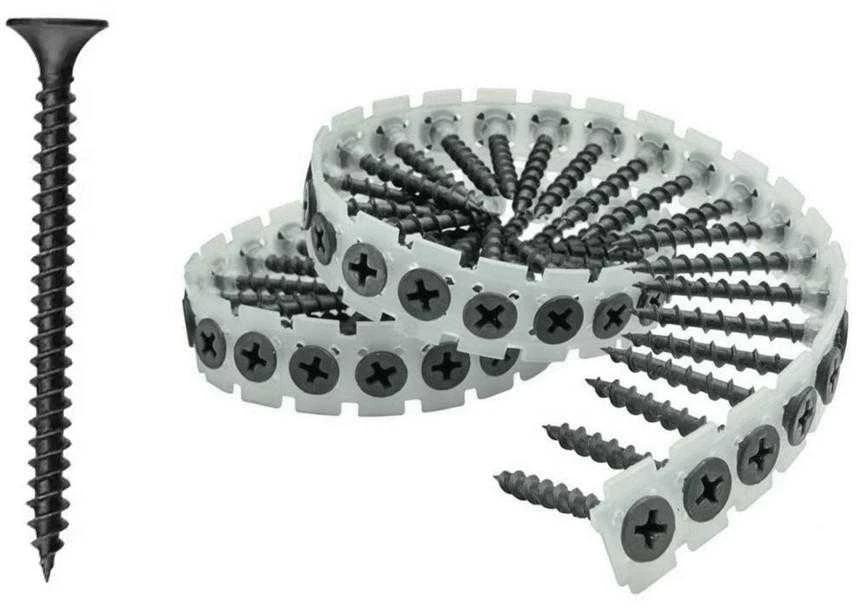 MAKITA JUOSTA SU VARŽTAIS 3,9x35mm /1000vnt. GIPSKARTONIO PLOKŠČIŲ TVIRTINIMUI PRIE METALO