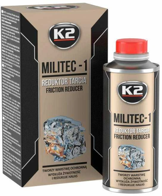 K2 Militec-1 alyvos priedas/metalo kondicionierius, 250 ml